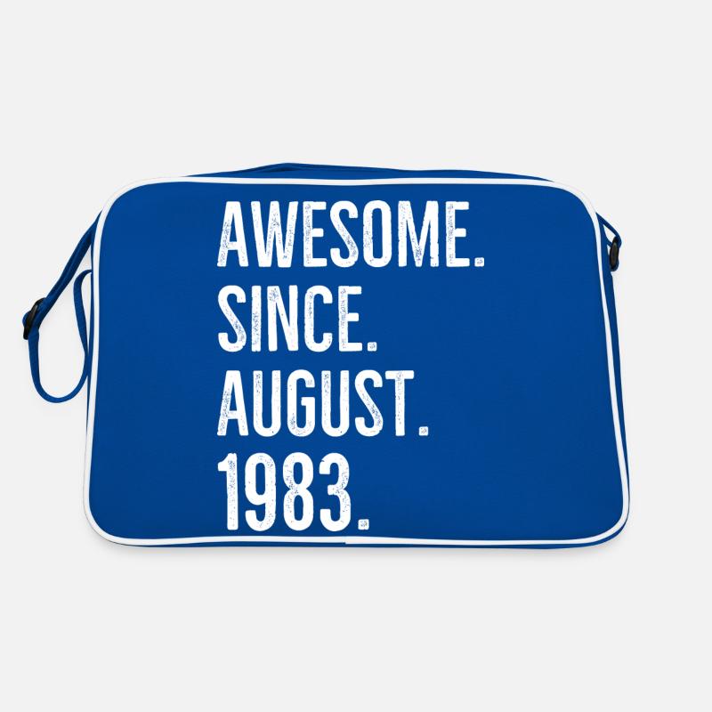 Awesome Since August 1983 Retro Bag