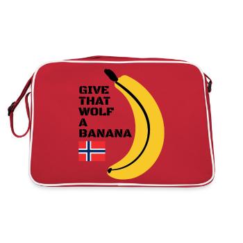Norway Eurovision - Retro Bag - red/white - Back