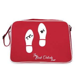 Tyl'in - the Back Outside tour Footsteps - Sac Retro - rouge/blanc - Dos