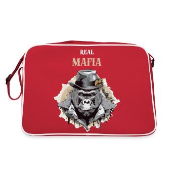 La vraie mafia - Sac Retro - rouge/blanc - Dos