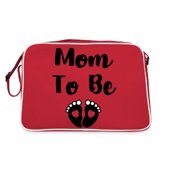 mom to be - Sac Retro - rouge/blanc - Dos