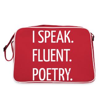 Citations Fun Citation Déclaration Livres Amoureux Fan de livres - Sac Retro - rouge/blanc - Dos