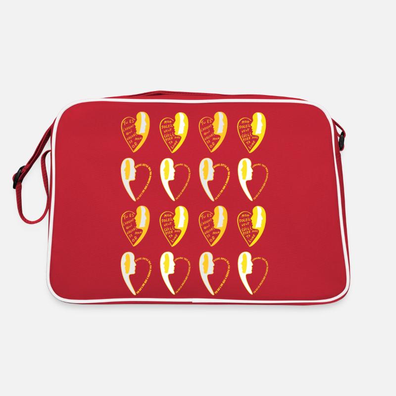 Imprimé numéro8. Sac Retro