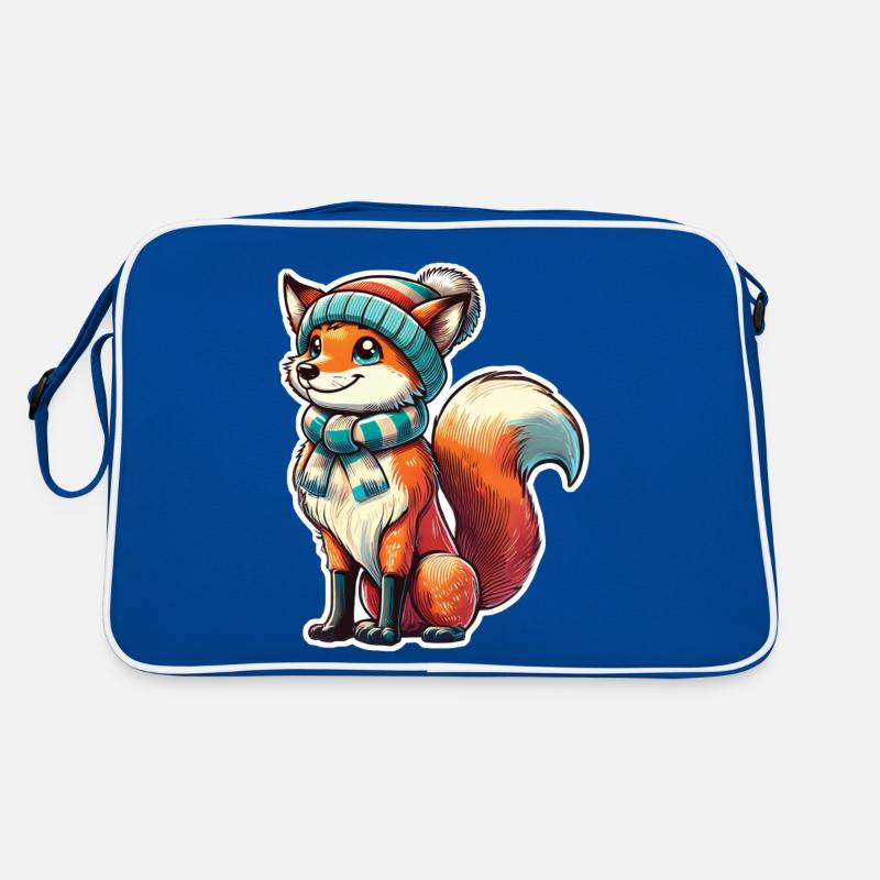 Christmas Fox Mr. Retro Bag