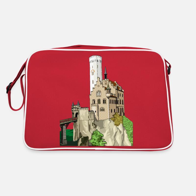 Château de Lichtenstein // Illustration Sac Retro