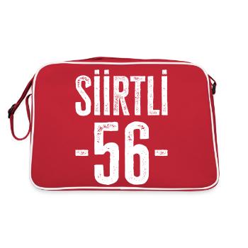 Siirt 56 – Diversité et culture de la Turquie - Sac Retro - rouge/blanc - Dos