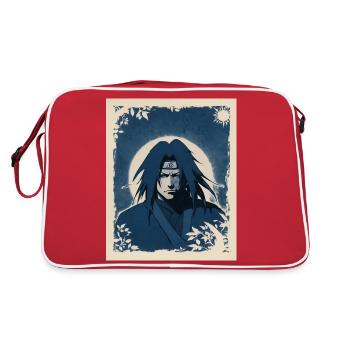 Portrait de personnage d’anime - Sac Retro - rouge/blanc - Dos