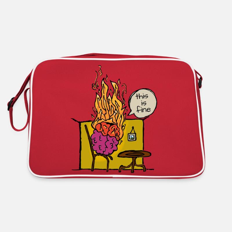 Burning Brain Meme C’est bien de dire Sac Retro
