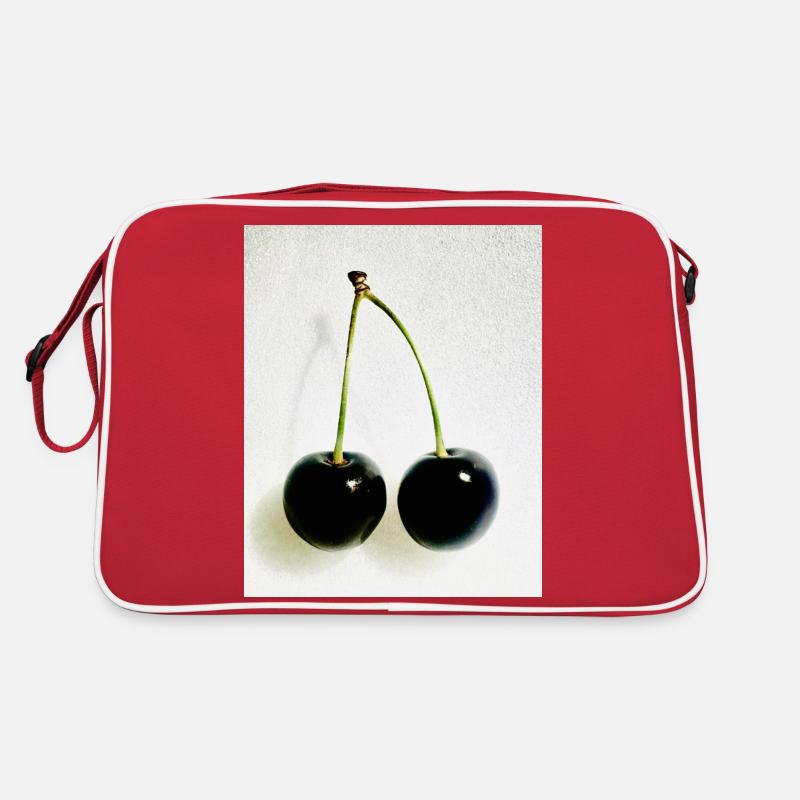 Cerise - Sac Retro - rouge/blanc