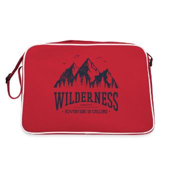 désert - Sac Retro - rouge/blanc - Dos