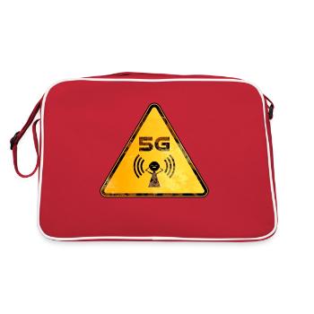 5G - Retro Bag - red/white - Back