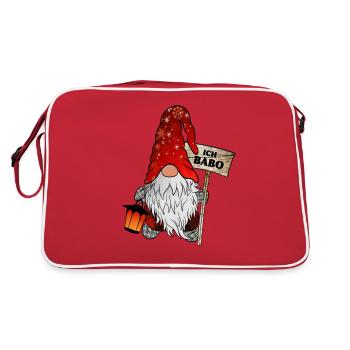 Babo Gnome Noël Gnome - Sac Retro - rouge/blanc - Dos