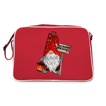 Gnome câlin Noël Gnome - Sac Retro - rouge/blanc - Dos