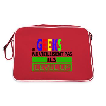 THE BEST-SELLER🌟🌟 GEEKS - Retro Bag - red/white - Back