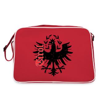 Tirol - Sac Retro - rouge/blanc - Dos
