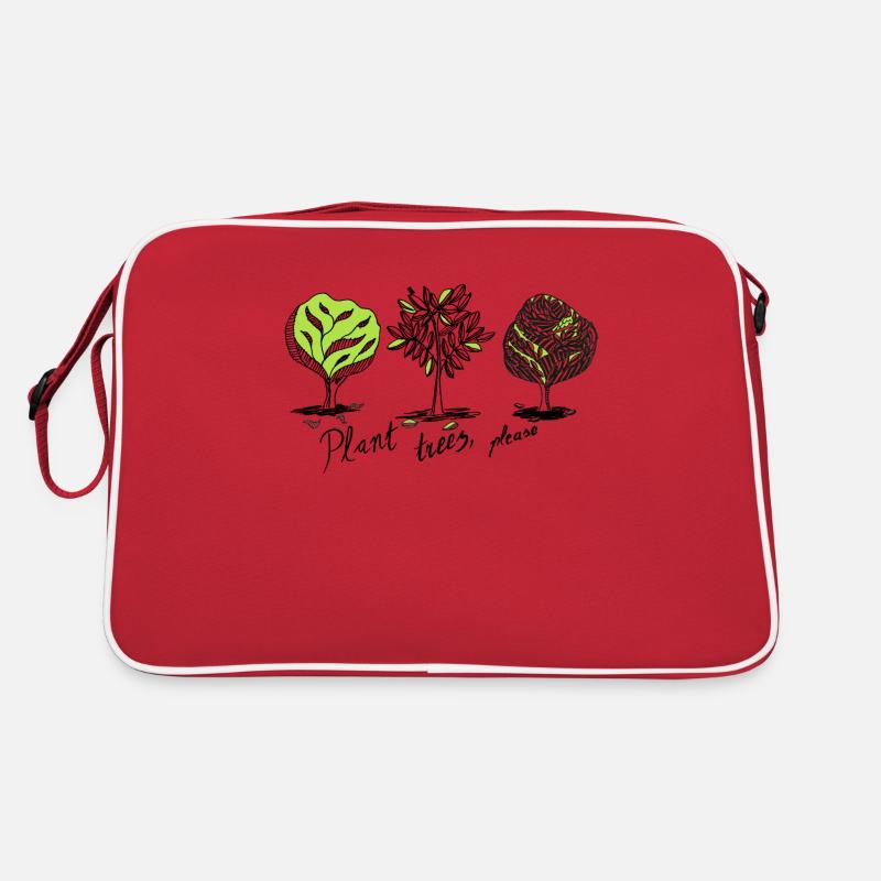Plant trees Sac Retro