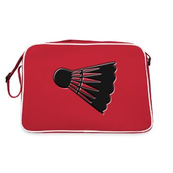 Badminton Ball - Sac Retro - rouge/blanc - Dos