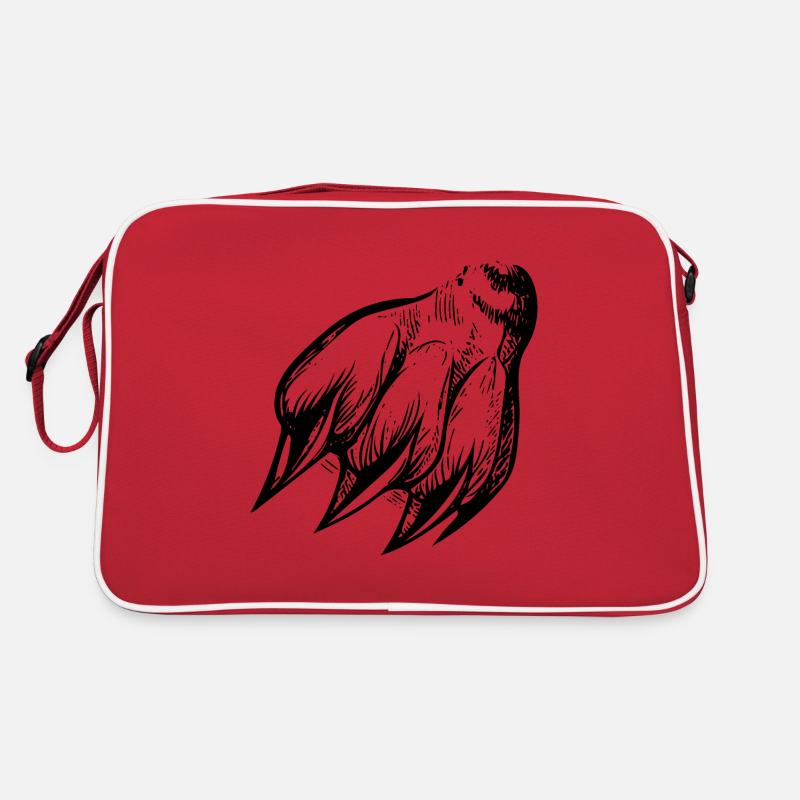 Patte de griffe dangereuse Sac Retro