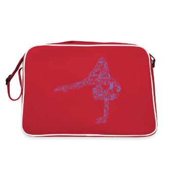 Gymnaste Gymnastique rythmique Gymnastique artistique - Sac Retro - rouge/blanc - Dos