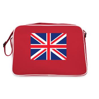 England flag flag - Retro Bag - red/white - Back