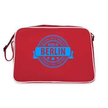 Made In Berlin - Retro Bag - red/white - Back