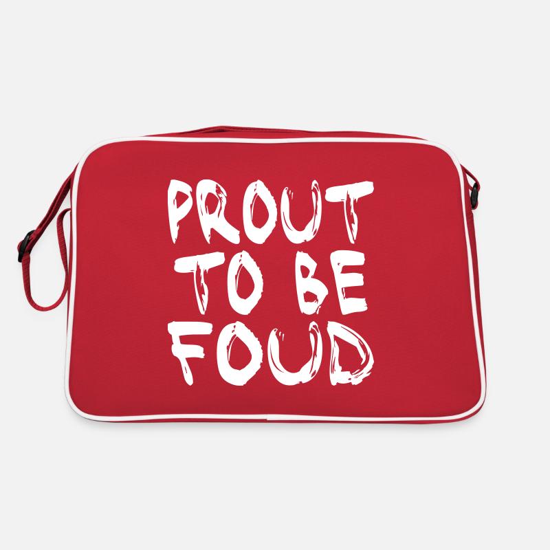 MULTI COLOR VECTOR - PROUD TO BE ERROR Retro Bag