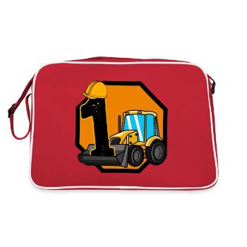 Pelle pelle enfants anniversaire 1 an pelle - Sac Retro - rouge/blanc - Dos