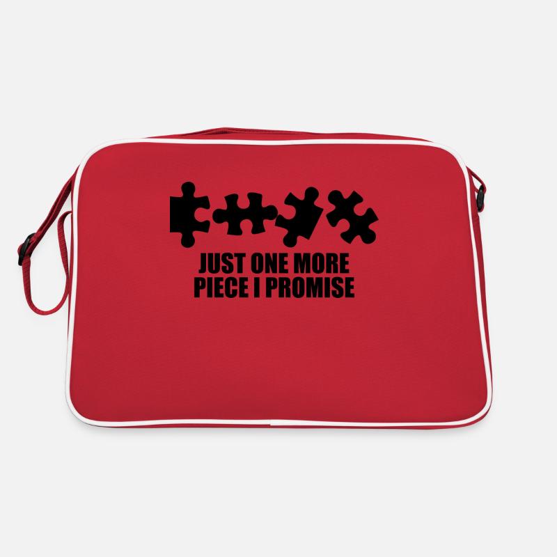 Puzzle saying gift idea autism puzzles Retro Bag