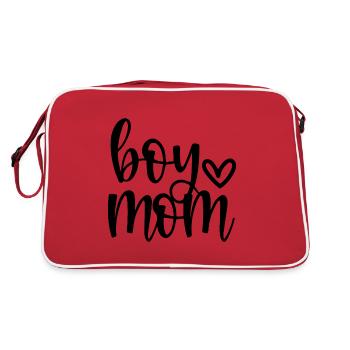 Garçon Maman - Garçon Maman Maman De Garçons - Sac Retro - rouge/blanc - Dos