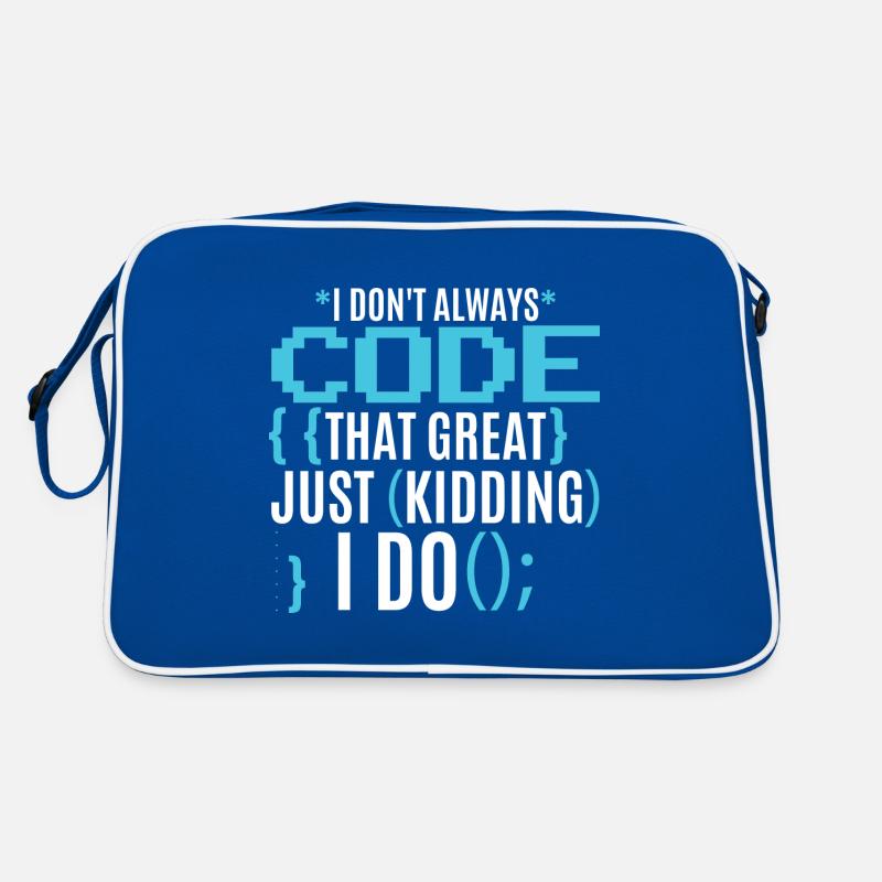 I Don't Always Code That Great Retro Bag