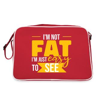 Drôle de blague de papa Fête des pères - Sac Retro - rouge/blanc - Dos