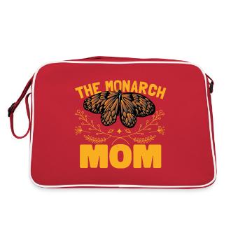 Monarque Maman Papillon - Sac Retro - rouge/blanc - Dos