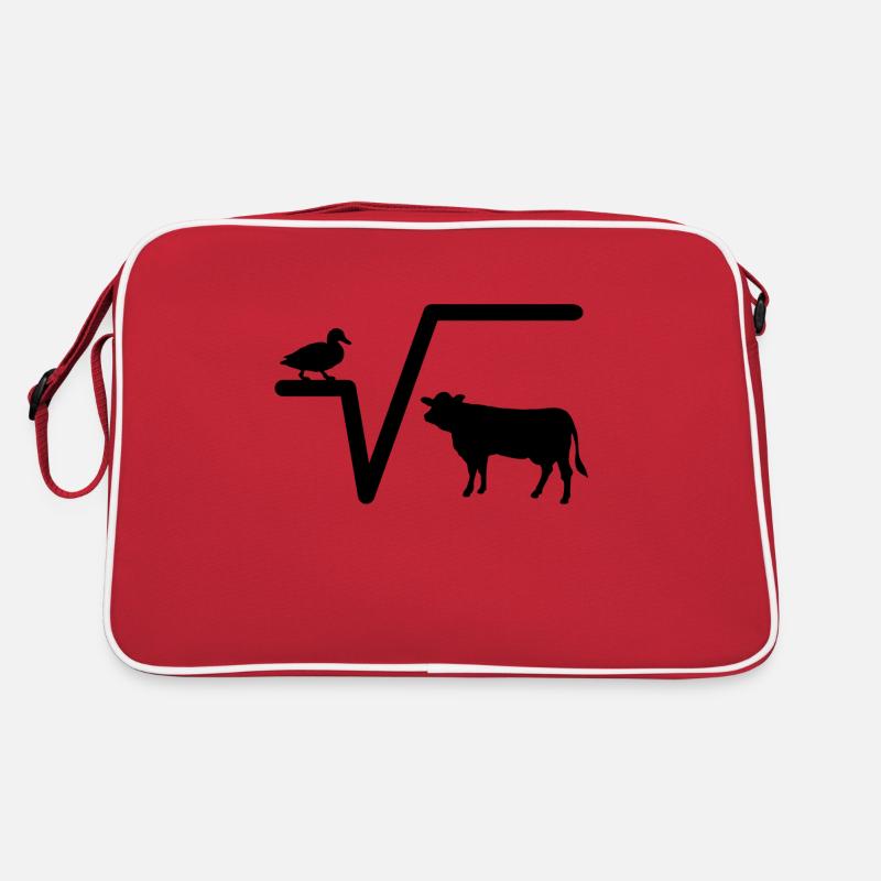 Duck root from cow Nth Q math math teacher Retro Bag