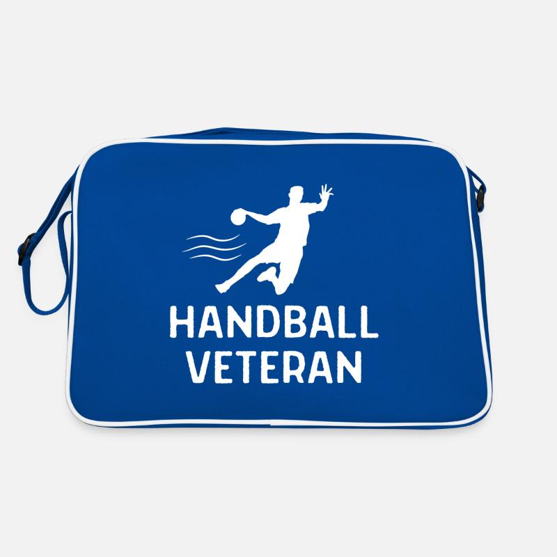 Handball Handballer Spruch Geschenk Retro Tasche