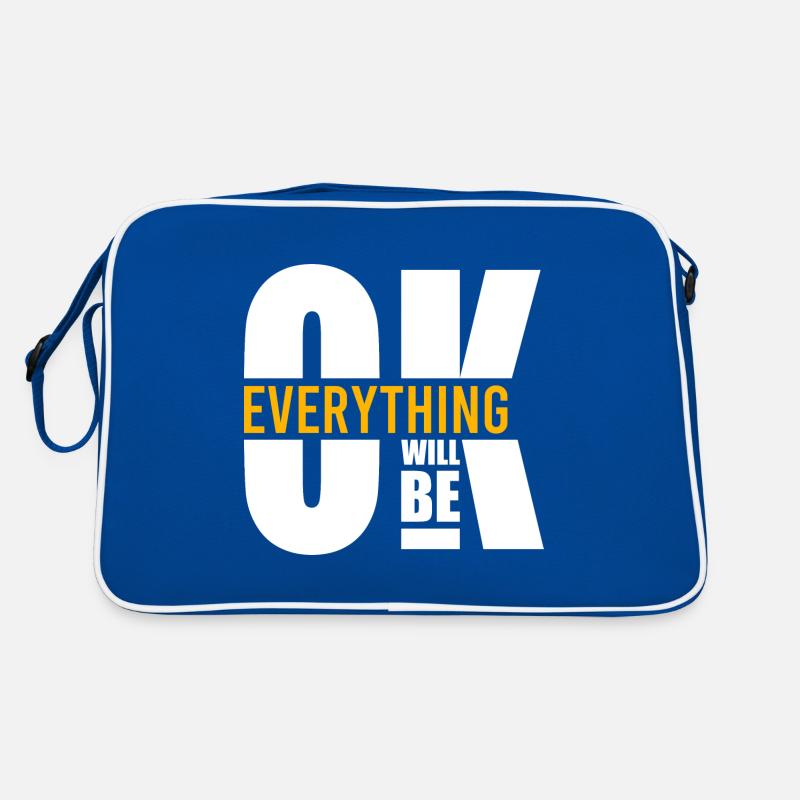 Everything will be ok Motivation Retro Bag