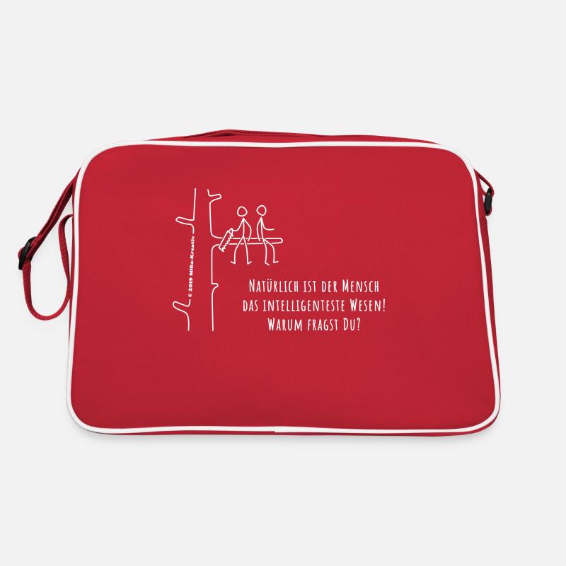 Intelligent??? Retro Tasche