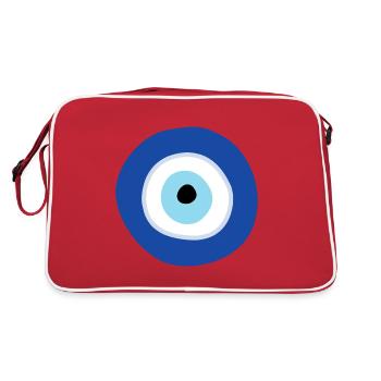 Nazar - Sac Retro - rouge/blanc - Dos