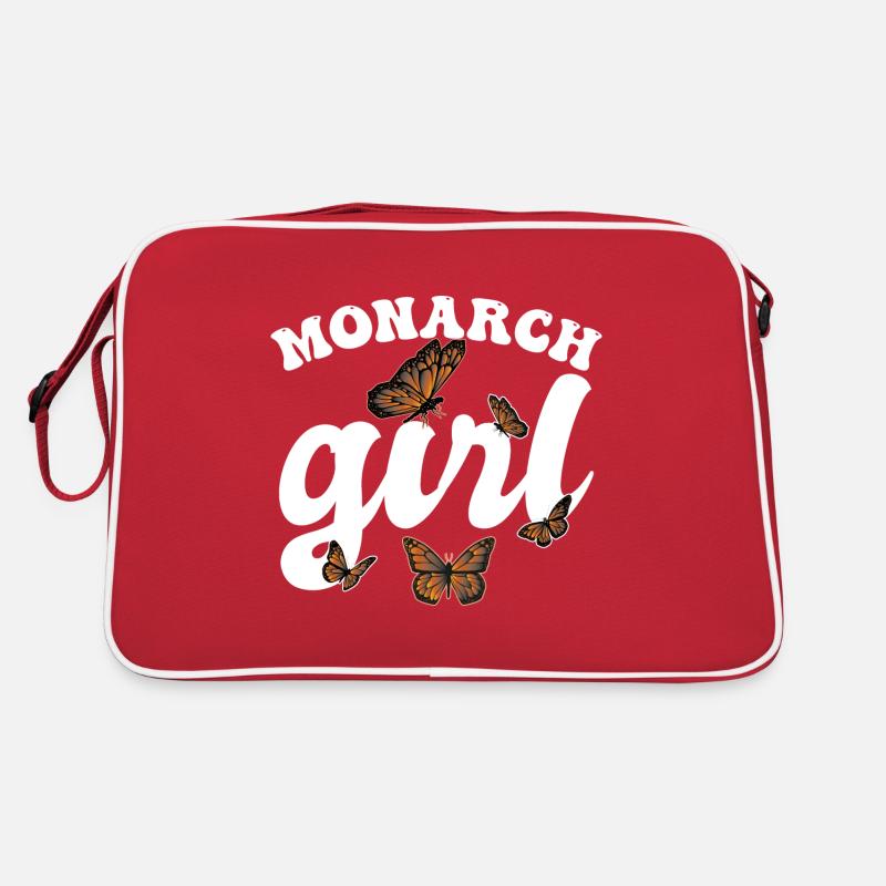 Fille monarque Sac Retro