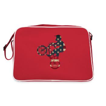 BMX BMXer - Retro Bag - red/white - Back
