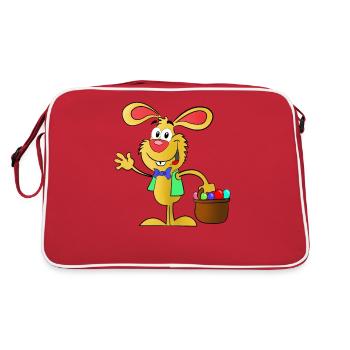 Easter - Retro Bag - red/white - Back