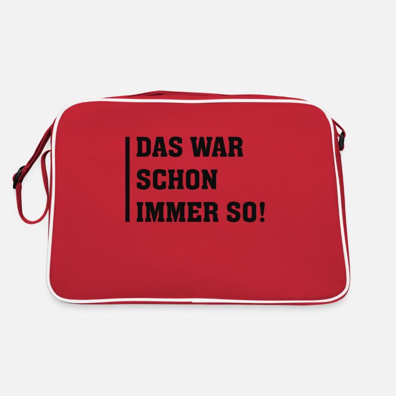 THIS HAS ALWAYS BEEN THE CASE Retro Bag