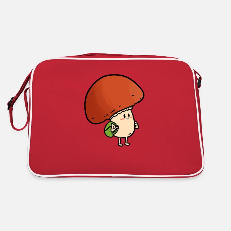 Mushroom student, Mushroom Retro Bag