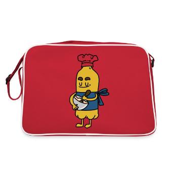 Baker à bicarbonate de soude - Sac Retro - rouge/blanc - Dos