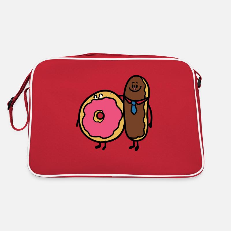 Perfect Couple Donut Retro Tasche