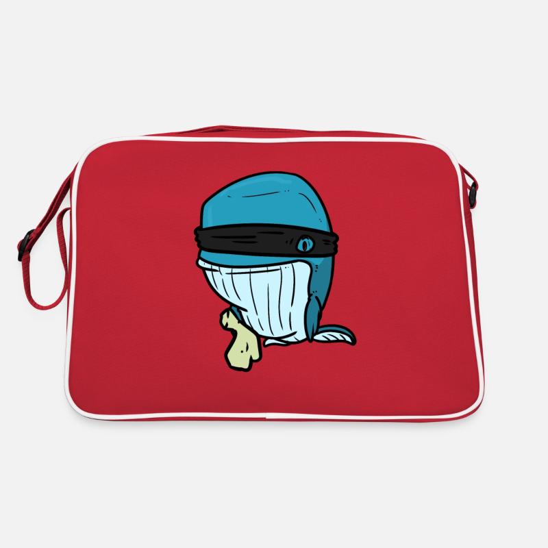 Voleur de baleine, baleine prédatrice Sac Retro