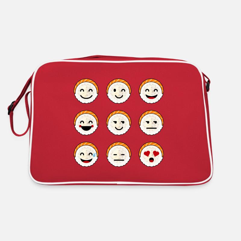 Sushi emotions Retro Tasche