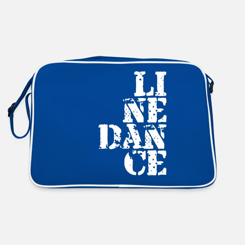 Line dance - Line Dancer Geschenk T-Shirt Retro Tasche
