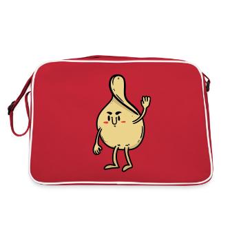 Hey chips! - Retro Bag - red/white - Back