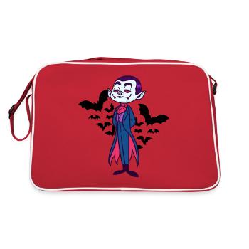 Vampire Kid Vampire Kid - Retro Bag - red/white - Back