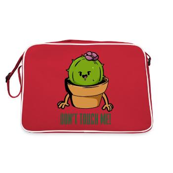 Do not Touch Me Do not touch me - Retro Bag - red/white - Back